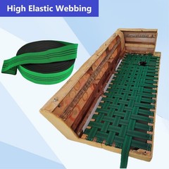 Upholstery Webbing Band Replacement for Chair, 2 inches × 32 feet, Green