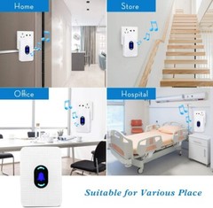 Wireless caregiver pager 2 chimes and 2 call buttons + FREE SHIPPING