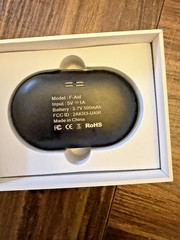 Royal Hearing Bluetooth Rechargeable Hearing Aid, Black F-AID