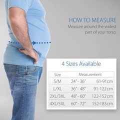 Core Products 12″ Abdominal Binder Ideal for Injury, Post Surgery Support