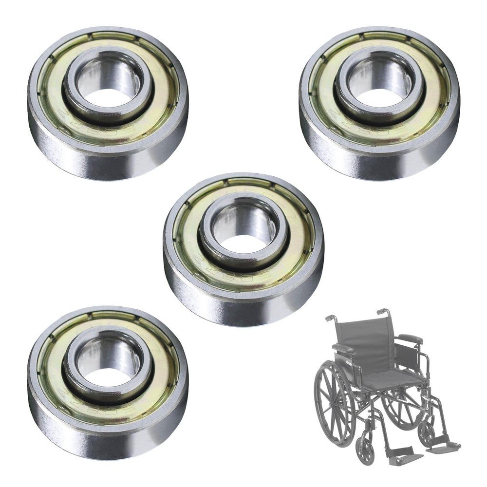 4PCS Rollator Caster Wheel Bearings, Wheelchair Universal Wheel…