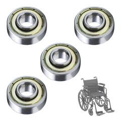 4PCS Rollator Caster Wheel Bearings, Wheelchair Universal Wheel…