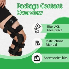 Medical Grade ACL Knee Brace for MCL, PCL, Ligament & Meniscus Support