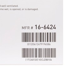 McKesson Sterilization Pouch Transparent Blue White 5.25 x 10″ Self Seal 200 Ct