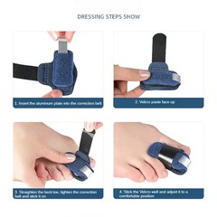 Férula corrector enderezar los dedos del pie, para de dedos en martillo, dedo to
