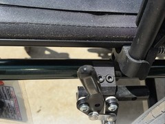 Quickie LXI Transit Folding Wheelchair In Mint Condition 18×17 Inches