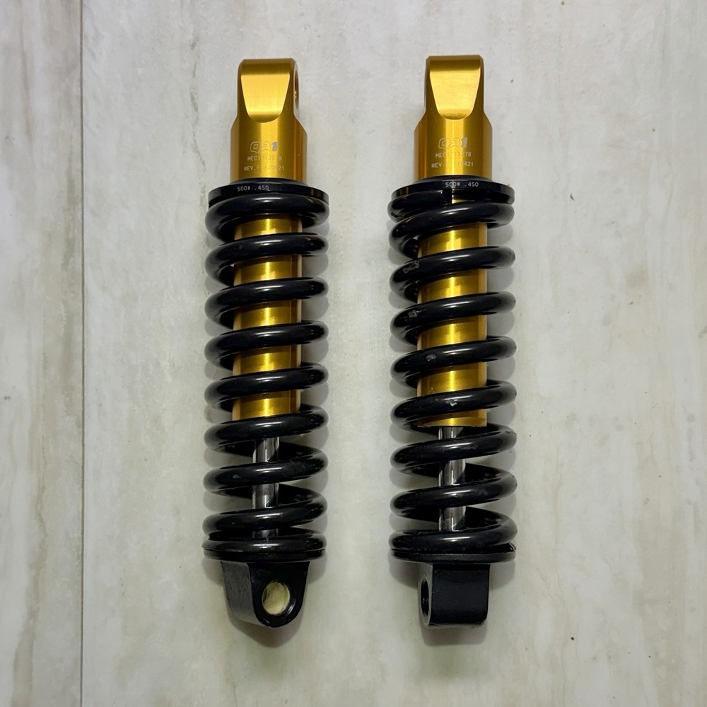 (2) Quantum Edge 3 Stretto Wheelchair HD Suspension Shocks QA1 MEC1712278 500#
