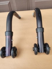 Quickie Wheelchair ANTI TIP 20″ TIPPERS Wheelie Bars Wheels Parts Zippie Zone 2