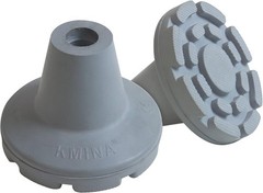 7/8 Inch Wide Base Non-Slip Crutch Tips – Durable Rubber for Enhanced Stability