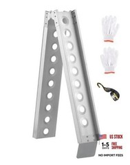 6FT Foldable Aluminum Motorcycle Loading Ramp, Black/6FT/440LBS/1PC/Foldable