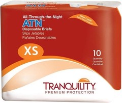 Tranquility ATN Adult Diapers Maximum Overnight Absorbency Leakproof XS/S/M/L/XL