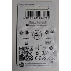 Power One p312 Hearing Aid Batteries 60 Count Wireless Approved | Exp. 2024/01