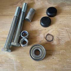 one pairWheelchair Wheel Replacement Parts 24 Inch, Wheelchair Wheel Replacement