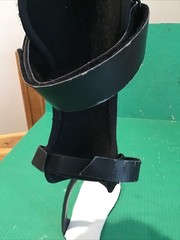 TruLife Matrix AFO Foot Drop Brace Left Foot sz Medium w/ Adj. Height Shin Pad