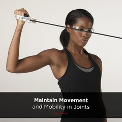 THERABAND Resistance Tubes, Black, Special Heavy, Advanced Level 1