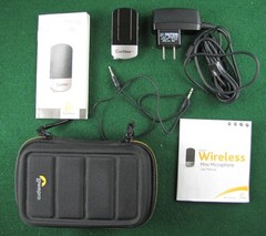 Cochlear Wireless Mini Microphone Model SM-1 Kit w/owner’s manual and all cables
