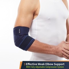 Adjustable Elbow Brace – Targeted Support for Tennis Elbow, Golfer’s Elbow, T…