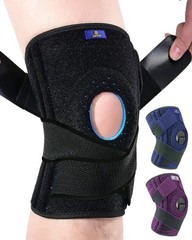 ABYON Knee Brace for Men and Women 4X-Large/5X-Large (Pack of 1), Black