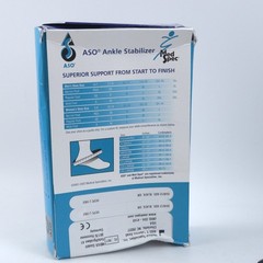 Med Spec 264012 ASO Ankle Stabilizer Black Size Small Ankle Support
