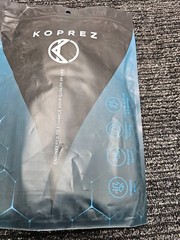 Koprez Unisex Medical Grade Compression Knee Sleeve Blue 4XL