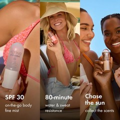 Kopari Paradiso Sun Juice Spf 30 Body Mist Peach Sky Clear Non-Sticky