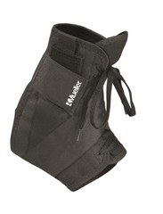 Black Mueller Ankle Brace Support with Laces On Size Fits All Very Lightly Used