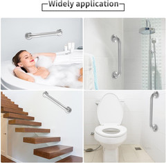 Grab Bars for Shower, 2 Pack 16 in anti Slip Safety Bath Handle for Senior | Sta