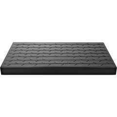 Solid Rubber Threshold Ramp 2.6 Inch Rise 2200LBS with 3 Cord Channels