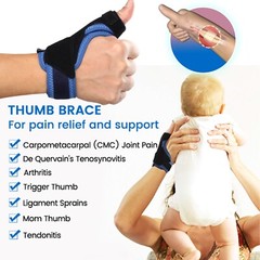 VELPEAU Thumb Wrist Support Brace CMC Joint Sprain Splint Arthritis Left Right