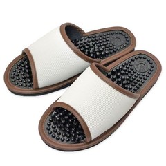 Haki-Haki Health Sandals: Leyure Foot Reflexology 2L Size Gray