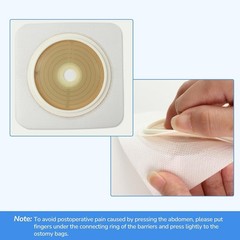 Hydrocolloid Skin Barrier 10pcs – Non-Woven, Cut-to-Fit for Comfort and Security