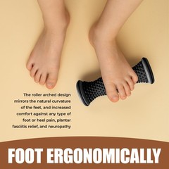 Foot Massager Roller – Portable Black