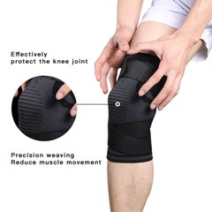 2Pcs Knee Sleeve Compression Brace Support For Sport Joint Pain Arthritis Relief