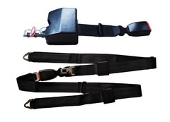 Wheelchair Tie Down,Combination Lap and Shoulder Belt with Automatic Retractor