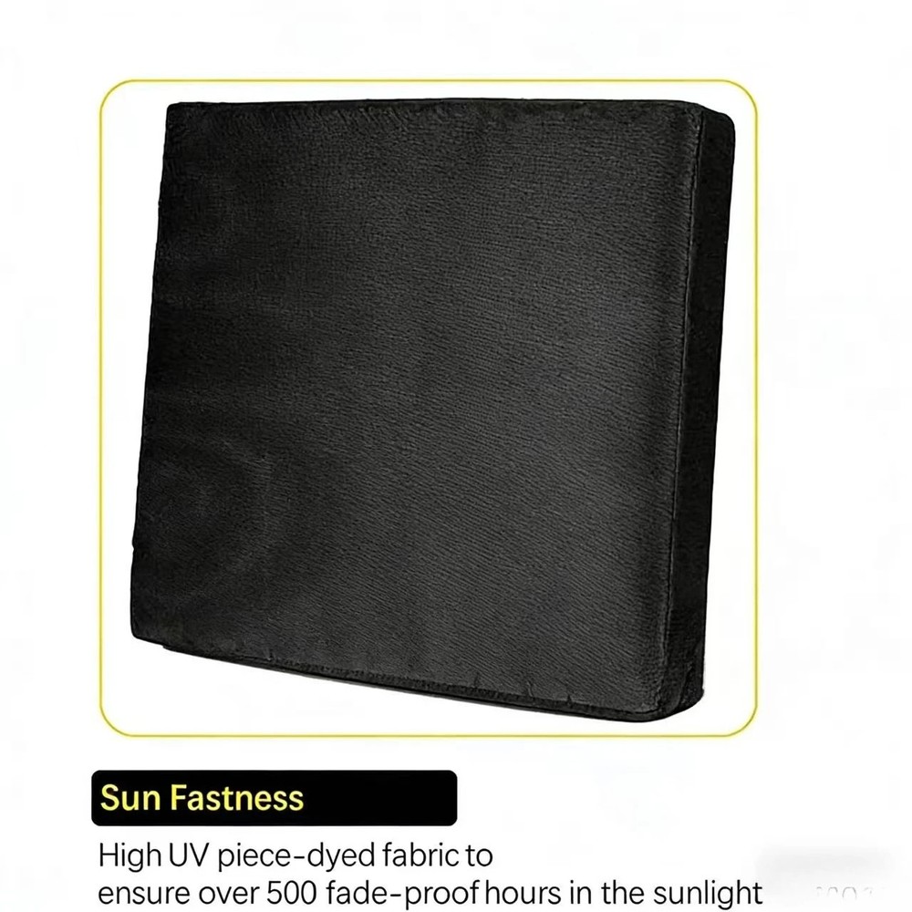 10 Size Patio Chair Seat Covers , Windproof, Water Resistant Patio Cushion Slip