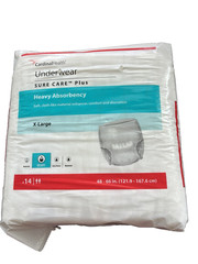Cardinal Health Sure Care Plus Heavy Absorbent Adult Underwear XL 14 Count