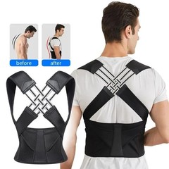 Back Posture Corrector Brace Adjustable Back Support Belt for Women Men