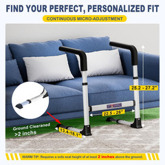 Couch Stand Assist for Elderly,Adjustable & Non-Slip Handles | Heavy Duty Stand