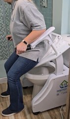 LuxeLift Bidet Powered Toilet Lift Seat Riser Elderly Disabled Seniors HSA/FSA