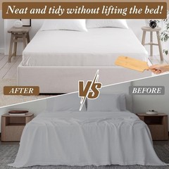 Bed Sheet Tucker Tool for Changing Sheets, Bed Making Assist with Storage