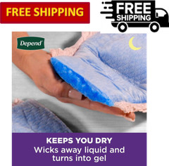 Depend Night Defense Incontinence Overnight Underwear for Women S/M/L/XL/XXL