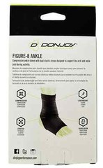 DONJOY Figure 8 Ankle Sleeve, Running Walking Hiking Yoga Tennis Med & Large