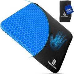 Enhanced Gel Cushion for Sciatica and Tailbone Pain | Breathable and Comfortable