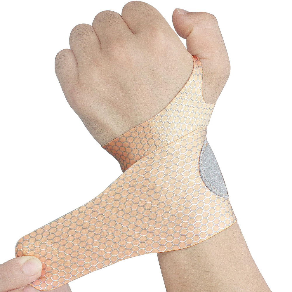2 Pcs Ultra-Thin Wrist Brace Pain Relief Carpal Tunnel Arthritis Support Wrap