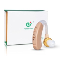 A Pair of Digital Hearing Aid Aids Kit Behind the Ear BTE Sound Voice Amplifier