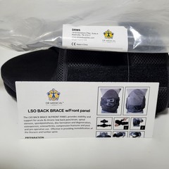 DR Medical LSO Back Brace Universal Adjustable Waist 25-56in / BB-159