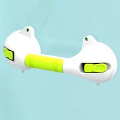 12in Suction Shower Grab Bar with Indicators, Balance Assist Steady Handle