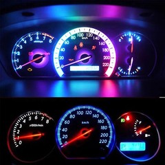 T3 T5 T4.2 T4.7 Neo Wedge Instrument Cluster Dash Panel Climate LED Light Bulbs