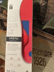 Vasyli Medical Custom Full-Length Moldable Orthotic Insoles Adult Small Red NEW