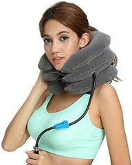 Cervical Neck Traction Device Inflatable Neck Stretcher, Easy to Use for Chro…